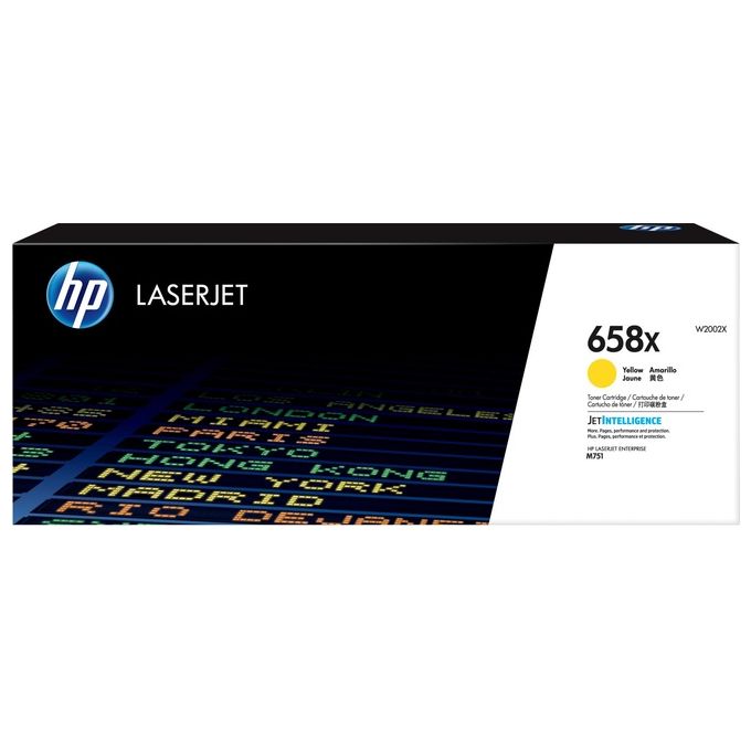 HP 658x Toner Originale Giallo