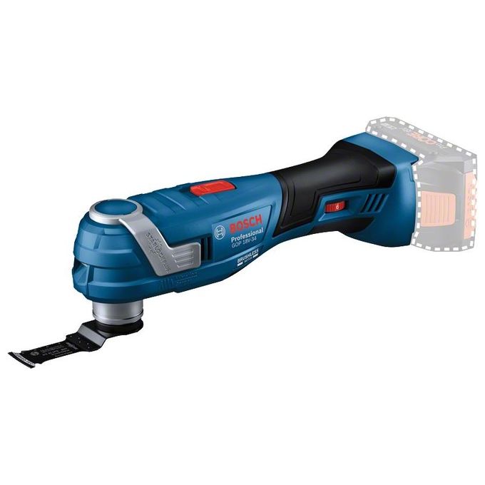 Bosch GOP 18V-34 Utensile Multifunzione a Batteria