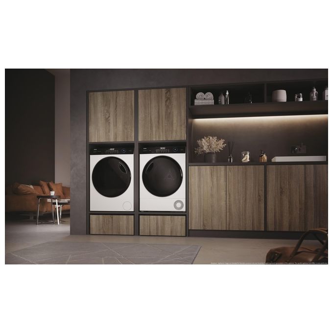 Haier HD110-A2959E-IT Asciugatrice Libera Installazione Caricamento Frontale 11Kg Classe Energetica A Bianco