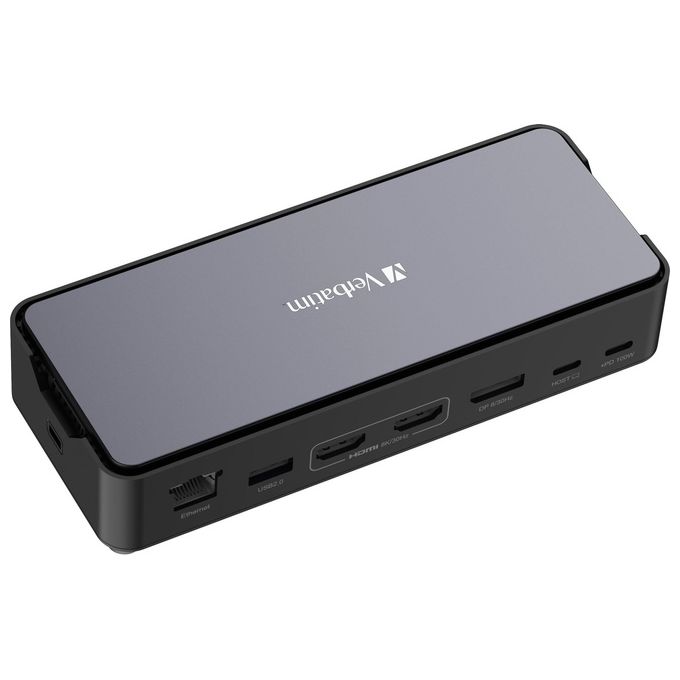 Verbatim CDS-15S Usb C 15 in 1 Hdmi Slot Ssd 8k PD
