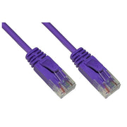 LINK cavo rete categoria 6 non schermato utp colore viola halogenfree mt 7,5 slim