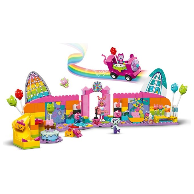LEGO 10797 La Stanza della Festa di Gabby Set di Costruzione con 4 Personaggi e 252 Pezzi colore Multicolore