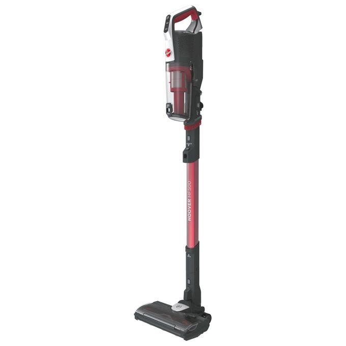 Hoover HF522STH 011 Scopa Elettrica Senza sacchetto 0.45 Litri 290W Grigio-Rosso