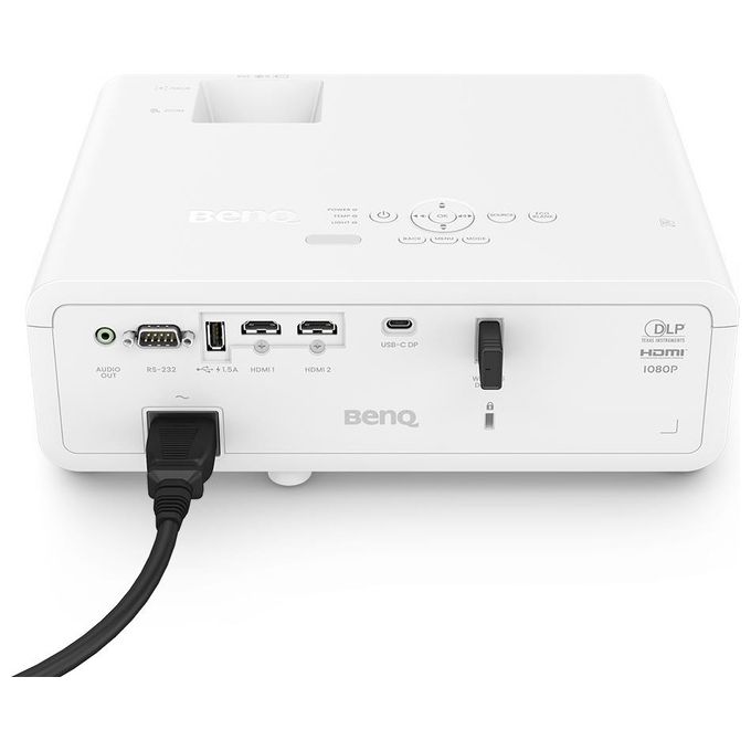 BENQ LH650 Videoproiettore a Raggio Standard 4000 ANSI Lumen DLP 1080p 1920x1080 Compatibilita' 3D Nero-Bianco