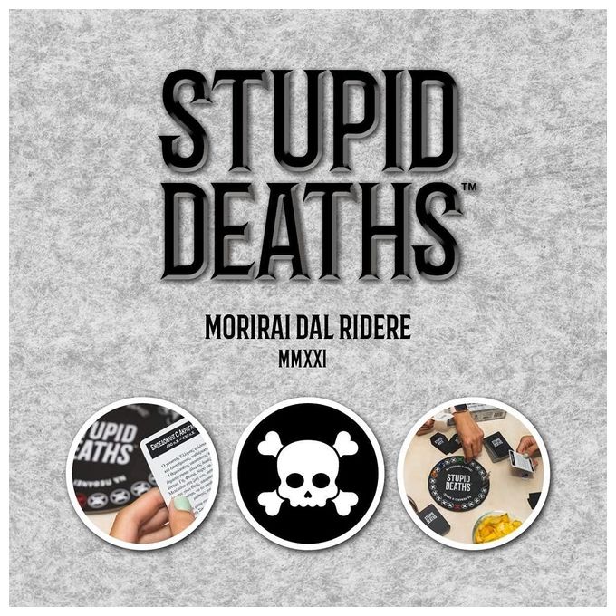 Rocco Giocattoli Gioco di Societa' Stupid Deaths