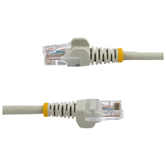 StarTech Cable Cavo Patch Utp Cat5e Rj45 Antigroviglio 2mt Grigio