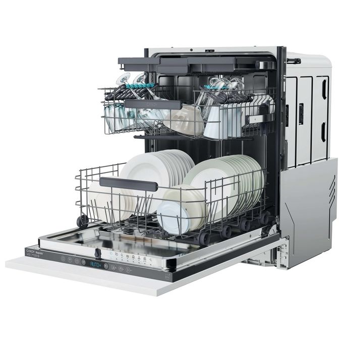Candy Rapido' CI 5C6F1A Lavastoviglie da incasso 15 coperti Classe C 8 programmi Wi-Fi  BLE