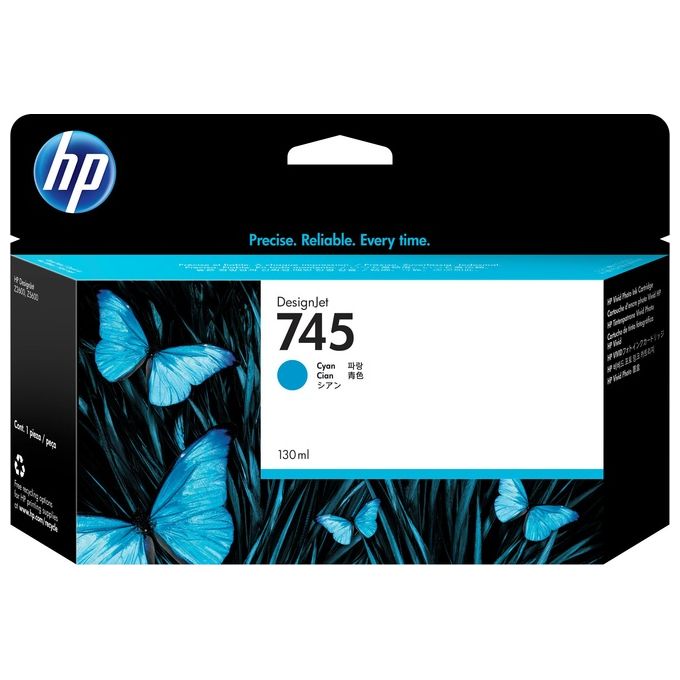 HP Cartuccia Ciano Designjet hp 745  130 ml