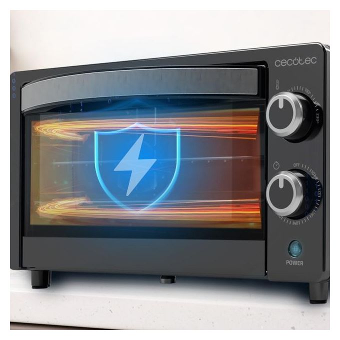 Cecotec BakeeToast 1090 Black Forno da Tavolo 10 Litri 1000W