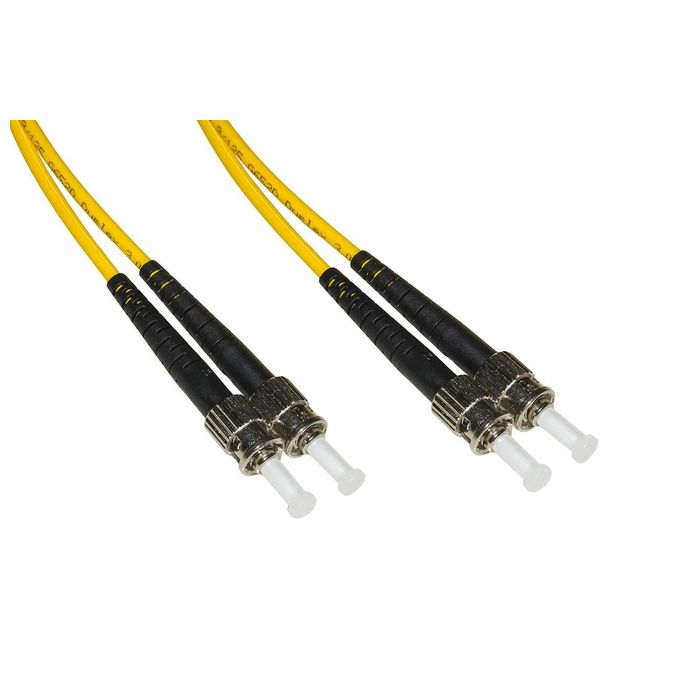 Link cavo fibra ottica st a st singlemode duplex upc mt.3