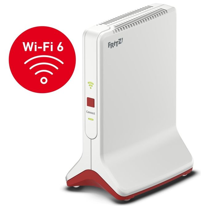 Fritz! Ripetitore Wi-Fi 6 extender Triband 6000 Mbit-s Bianco