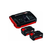 2 batterie 18V - 4.0 Ah e caricabatteria doppio