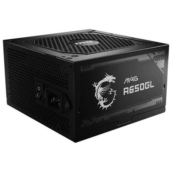 MSI MAG A650GL Alimentatore 650W Modulare 80 PLUS Gold ATX Nero per PC