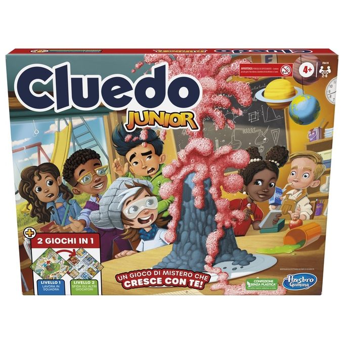 Hasbro Gioco di Societa' Cluedo Junior Refresh