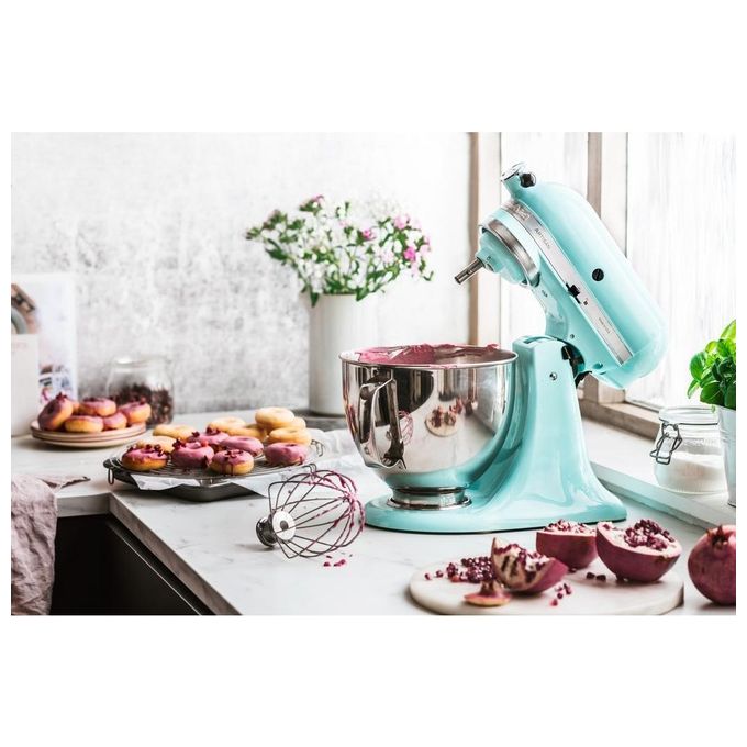 KitchenAid 5KSM175PSE Artisan Impastatrice Planetaria 300W 4,8 Litri Ghiaccio