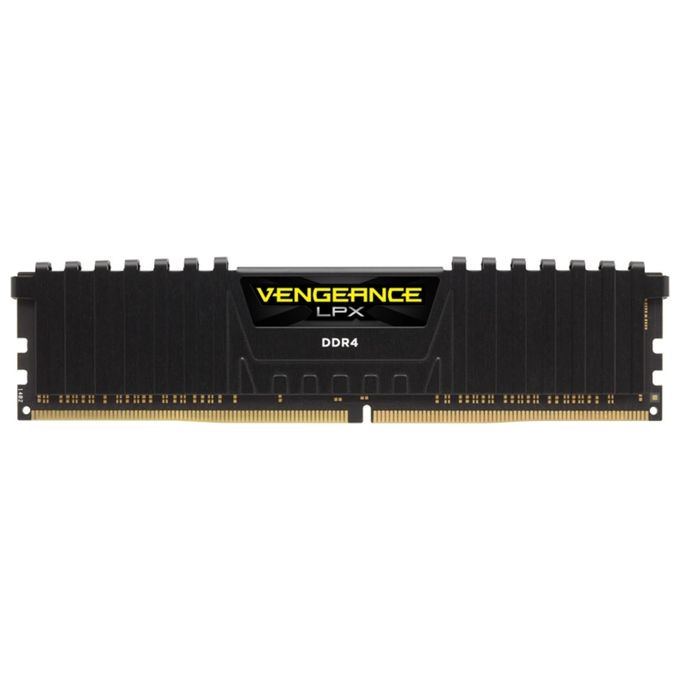 Corsair Vengeance LPX DDR4 PC4-25600, 3.200 MHz, C16, Nero Kit 16GB (2x 8GB)