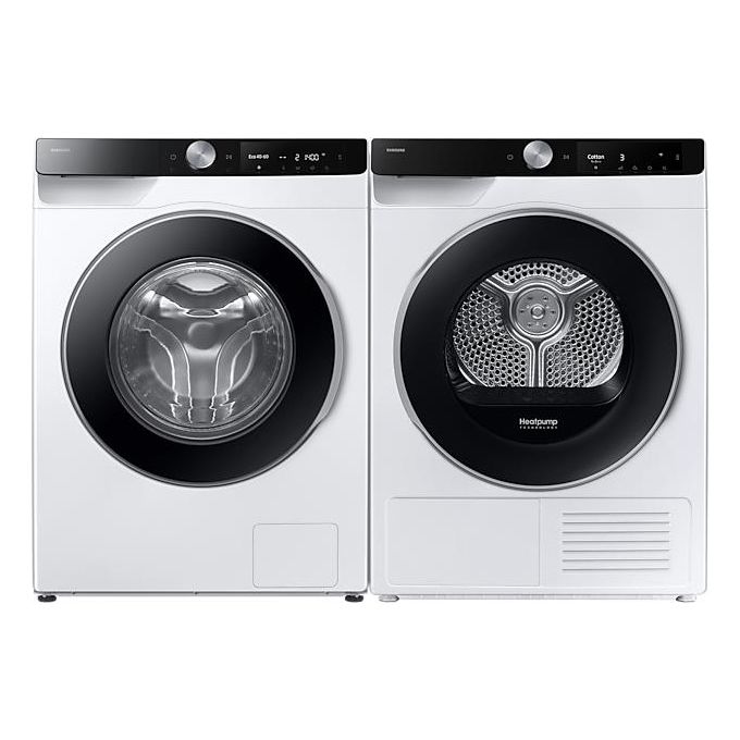 Samsung WW11DG6B25LKU3 ecobubble Lavatrice Frontale 11 Kg 1400 rpm Classe A Wi-Fi Vapore 72 dB (85x60x60 cm) colore Bianco