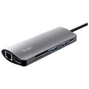 Trust Dalyx Scheda di Interfaccia e Adattatore Interno Hdmi Rj-45 Usb 3.2 Gen 1