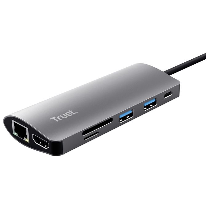 Trust Dalyx Scheda di Interfaccia e Adattatore Interno Hdmi Rj-45 Usb 3.2 Gen 1