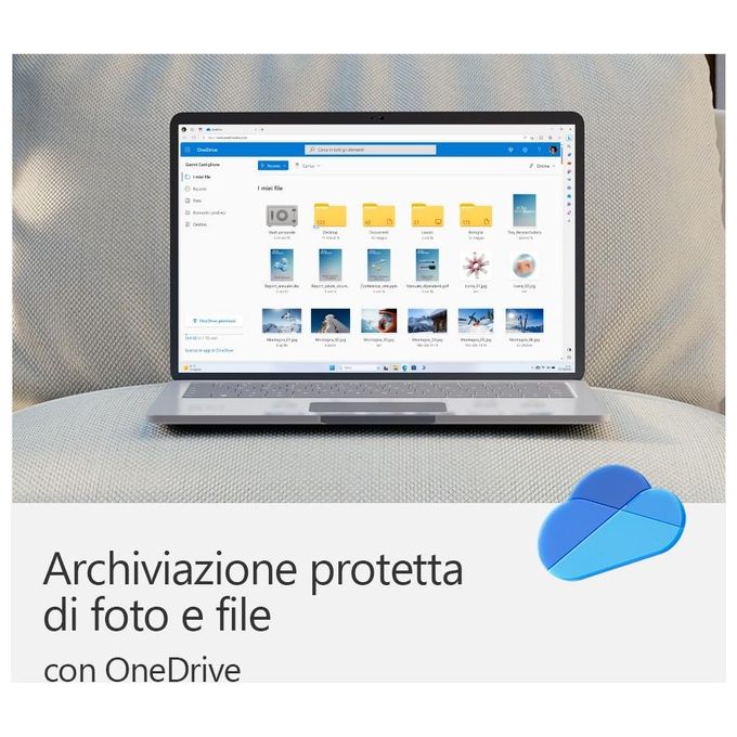 Microsoft M365 Personal Italian Subscription P10 EuroZone 1 License Medialess 1 Anno