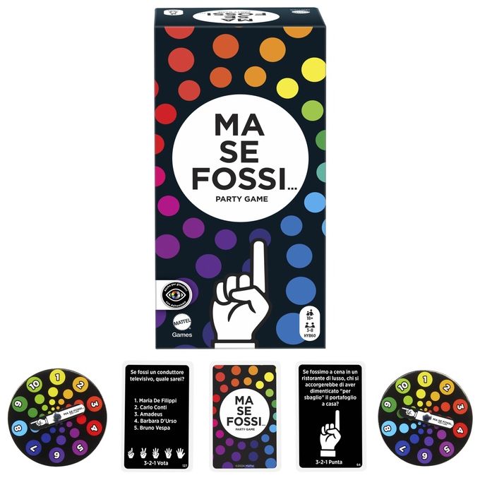 Mattel Gioco Ma Se Fossi Gioco per Adulti