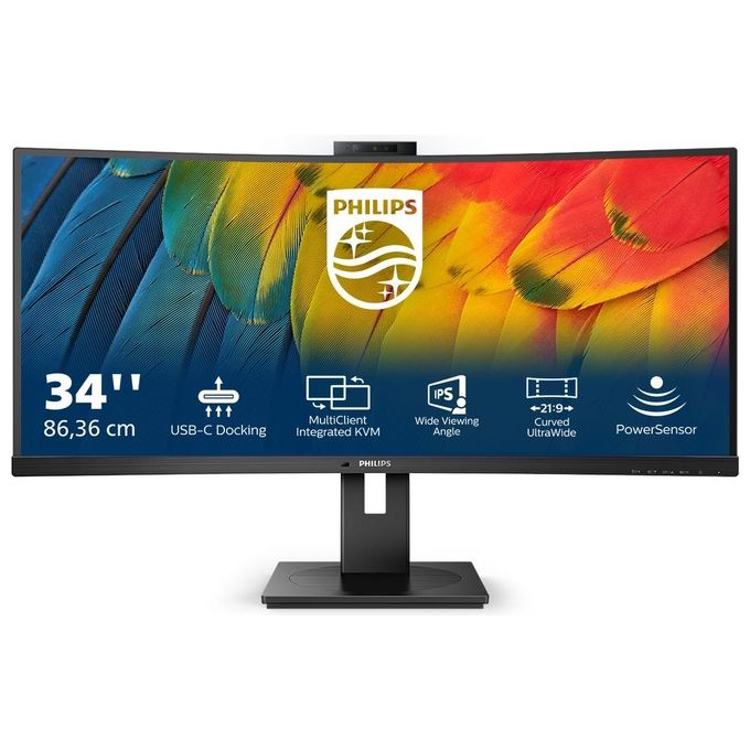 Philips 5000 Series 34B1U5600CH-00 Led Display 34'' 3440x1440 Pixel Wide Quad Hd Lcd Nero
