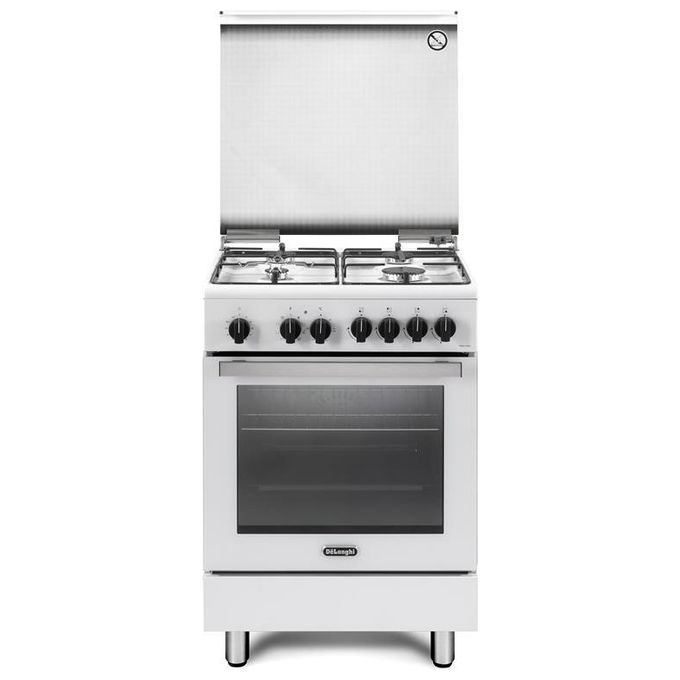 De Longhi DMW 64 LSG Cucina a gas 4 zone Forno elettrico 69 litri Classe A bianca