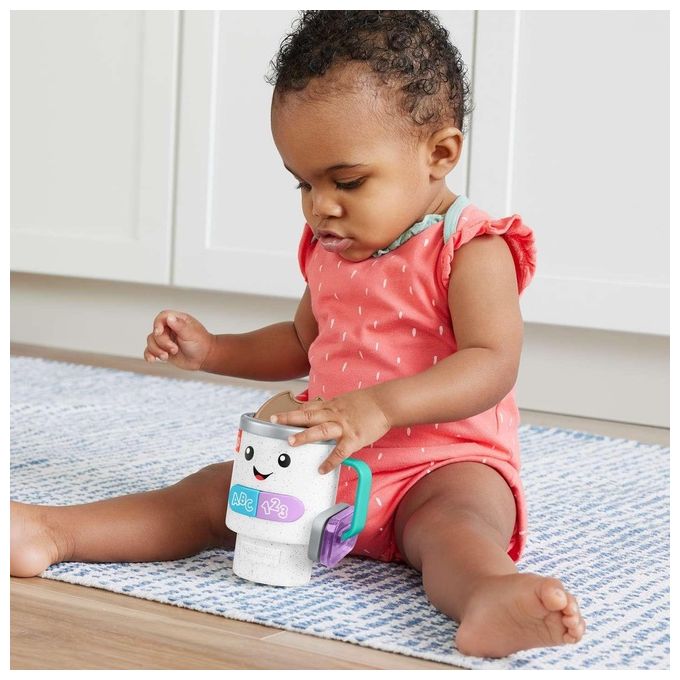 Fisher Price Prime Attivita' Tazza da Caffe' Ridi e Impara
