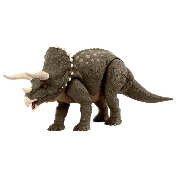 Mattel Jurassic World Triceratopo Protettore della Natura