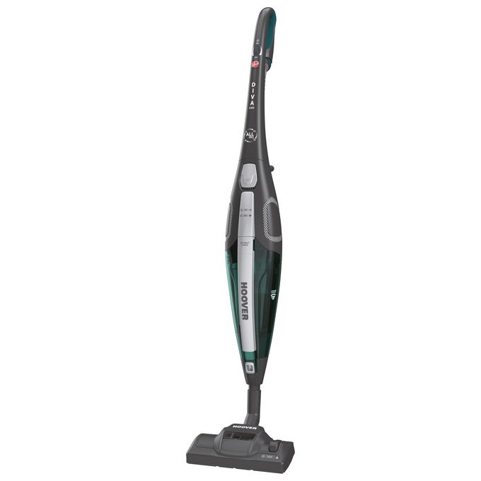 Hoover  DVE02BL 011 Diva Scopa Elettrica con Filo senza Sacco Tecnologia Cyclean Potenza 750 W Race Red