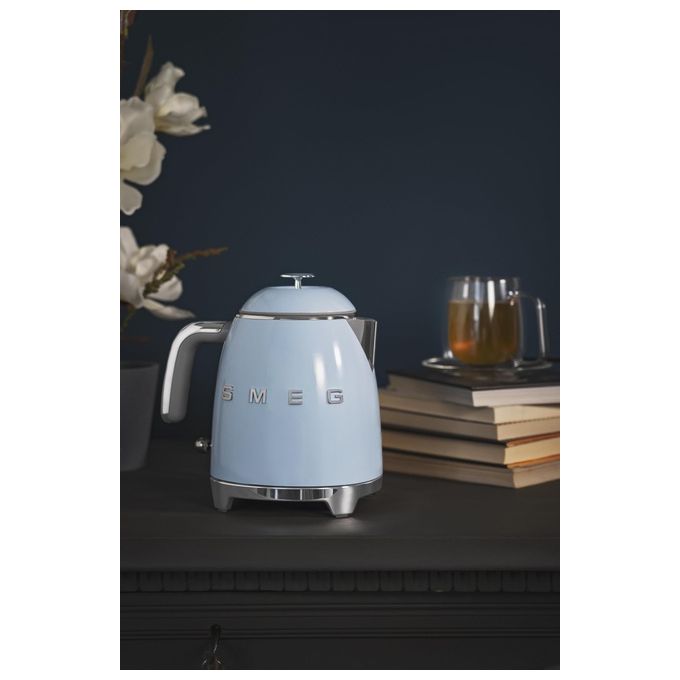 Smeg KLF05PBEU Bollitore 0.8 Litri Stile Blu 50's Style