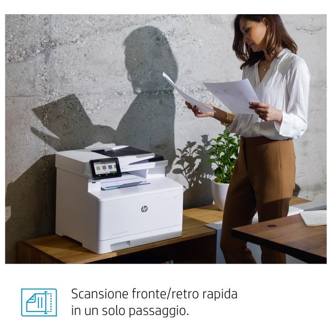 HP Color LaserJet Pro M479fnw Stampante Multifunzione Laser 27ppm 600x600 Dpi A4 Wi-Fi