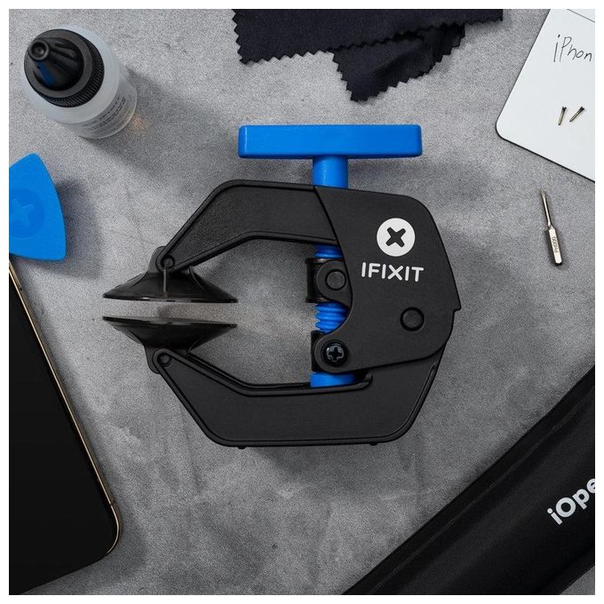 IFixit ANTI-CLAMP Morsetto con Ventose per Smartphone-Tablet