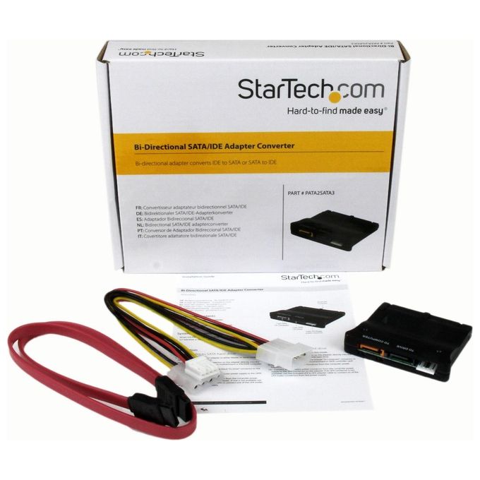 StarTech.com Convertitore Adattatore Bidirezionale Sata-ide