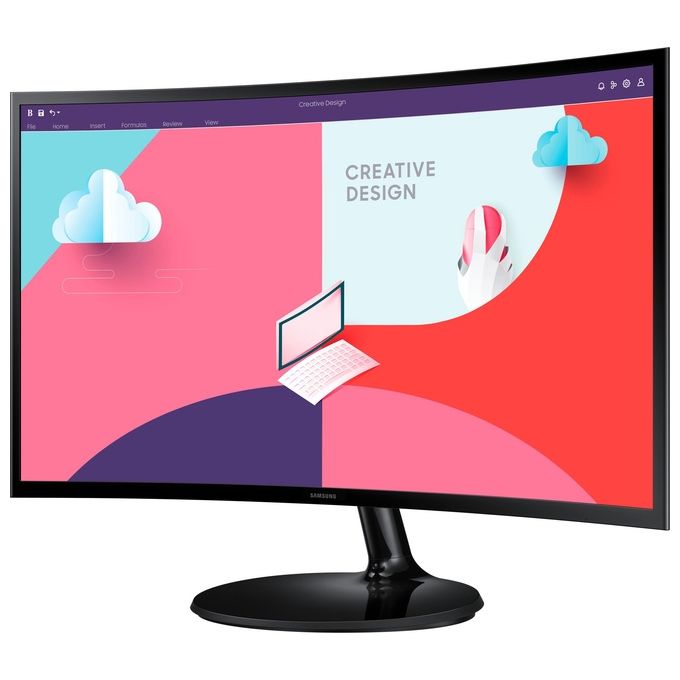 Samsung S27C364EAU Monitor Pc 27'' 1920x1080 Pixel Full Hd Lcd Nero