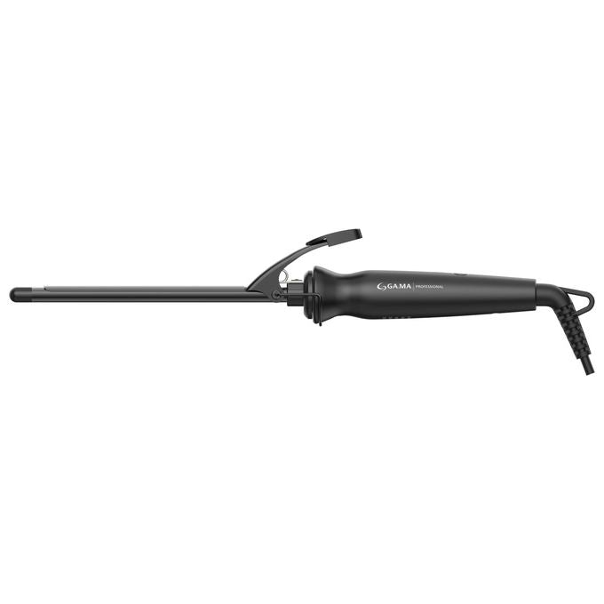 Ga.Ma Arricciacapelli 9mm Salon Curl Nero e Argento
