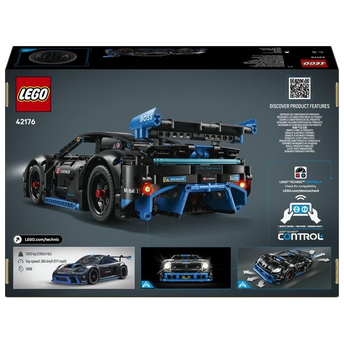 Lego Technic Auto da Corsa Porsche GT4 e-Performance, Macchina Telecomandata, Modellino di Auto da Costruire Interattivo