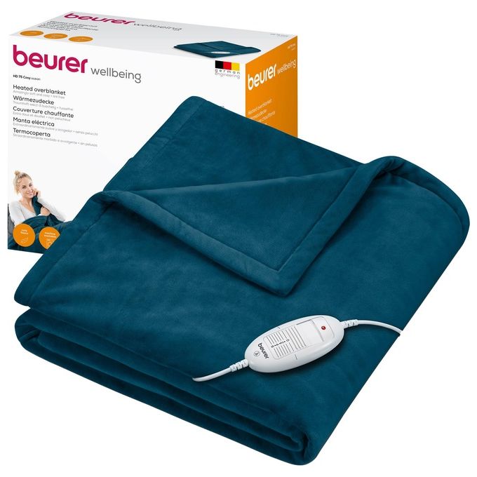 Beurer HD75 Termocoperta 180x130cm 6 Temperature Ocean