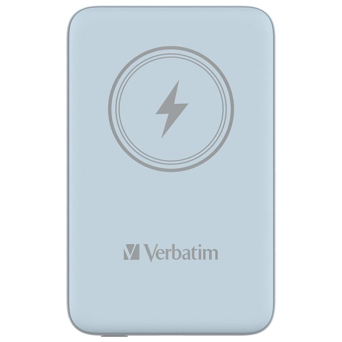 Verbatim Charge 'n' Go Polimeri di Litio 10000 Mah Carica Wireless Blu