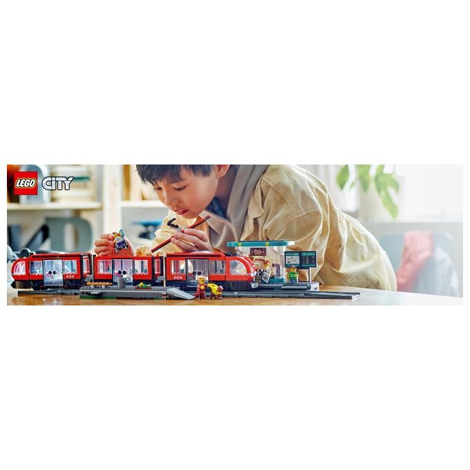 LEGO City Tram e Fermata del Tram