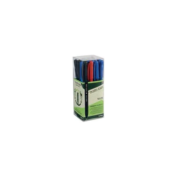 Tratto Confezione 24 Penne 1Green Assortite