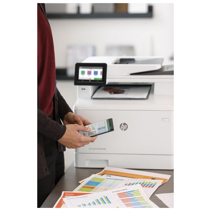 HP Color LaserJet Pro M479fnw Stampante Multifunzione Laser 27ppm 600x600 Dpi A4 Wi-Fi