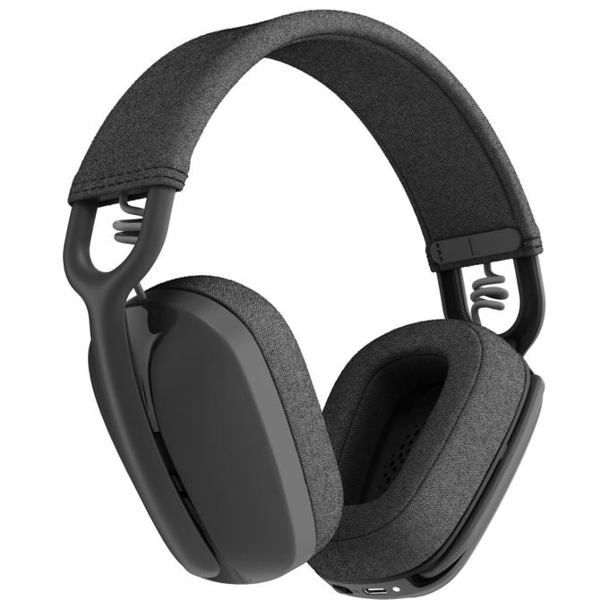 Logitech Zone Vibe 100 Cuffie Wireless a Padiglione Bluetooth Grafite