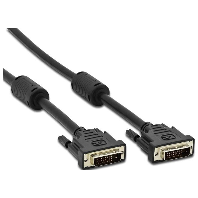 Techly Cavo DVI Digitale Dual Link con Ferrite 15mt