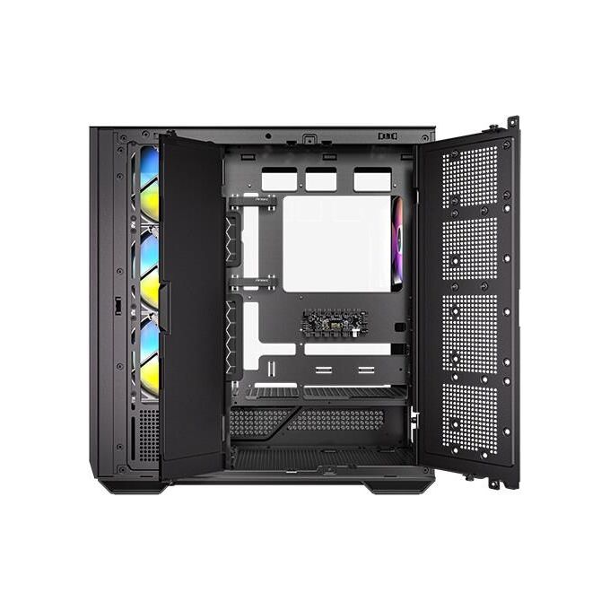 Antec C7 ARGB Supporto GPU RTX 40 4 Ventole ARGB PWM da 120mm Incluse Raffreddamento GPU Verticale Tipo C 10Gbps
