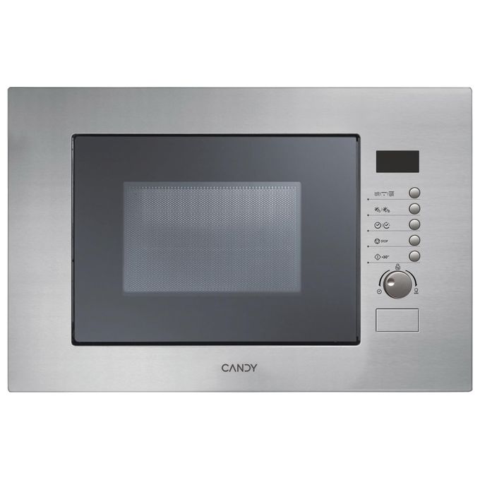 Candy MIC 20 GDFX Forno a Microonde da incasso Combinato con Grill Capacita' 20 litri Potenza 800 Watt Larghezza 60 cm colore Acciaio