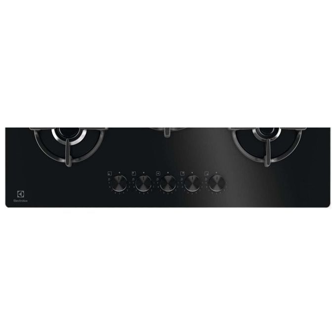 Electrolux serie 600 EGG75372K Piano Cottura a gas 5 fuochi 75 cm Vetro Nero