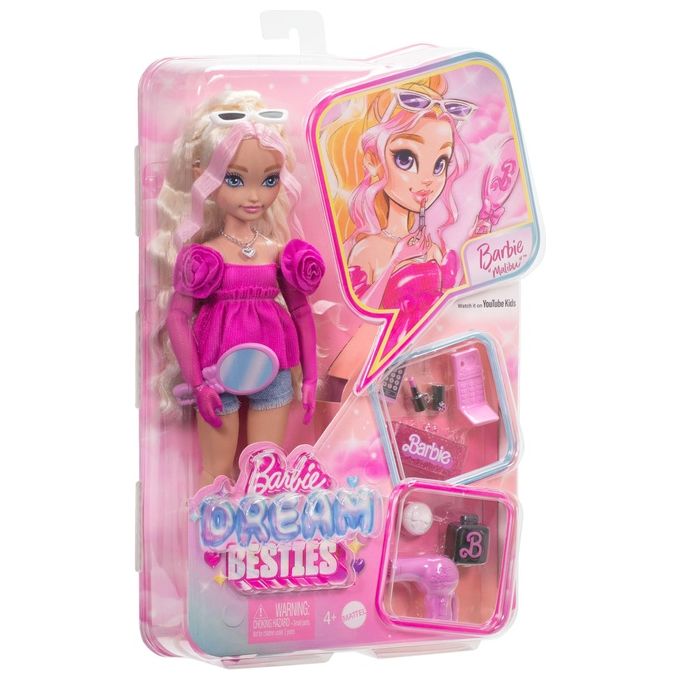 Mattel Bambola Barbie Dream Besties Malibu Assortito