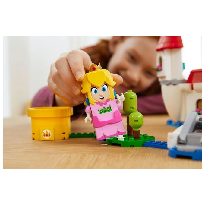 LEGO 71408 Super Mario Pack Espansione Castello di Peach 1216 pezzi 5 personaggi inclusi (48x37x9 5 cm) colore Nero