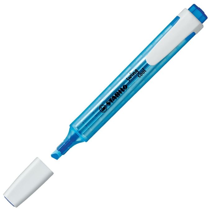 Stabilo Confezione 10 Pezzi Swing Cool Blu